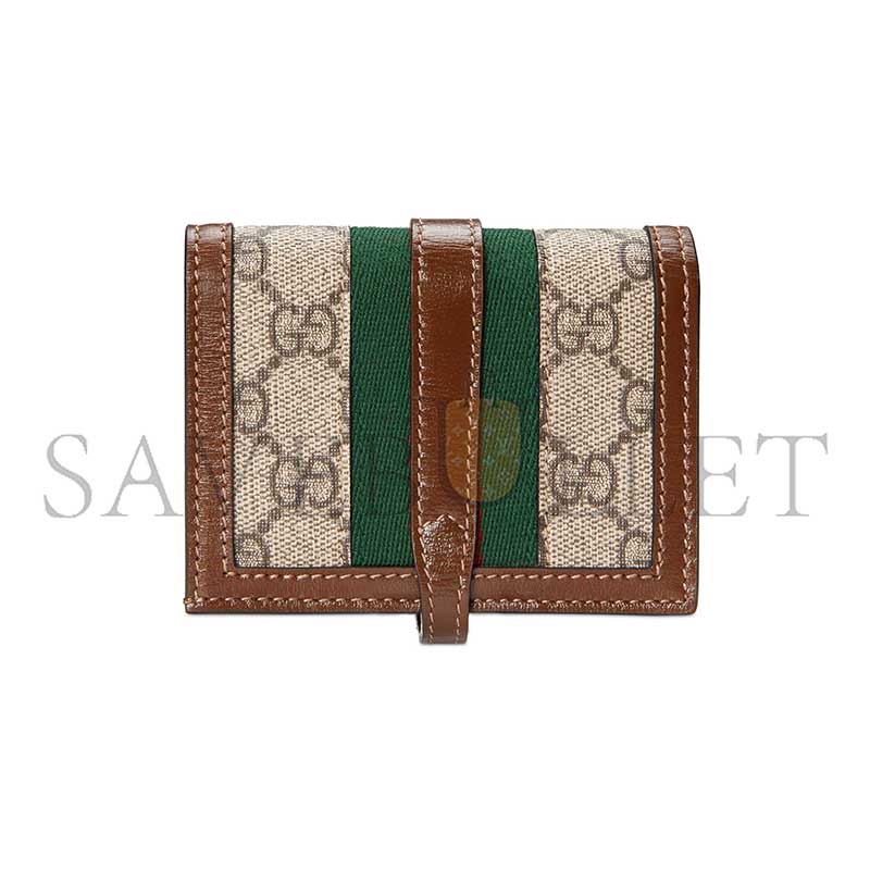 GUCCI JACKIE 1961 CARD CASE WALLET 645536 (17*11cm) GUCCI JACKIE 1961 CARD CASE WALLET 645536 (17*11cm)